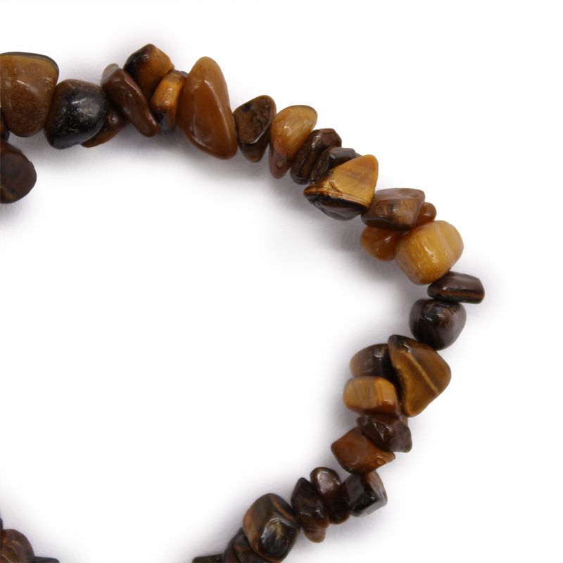 Pulseras Fragmentos de Piedras Preciosas - Ojo de Tigre