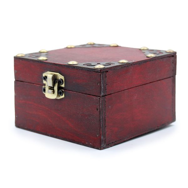 Juego de 2 Cajas Góticas Cuadradas