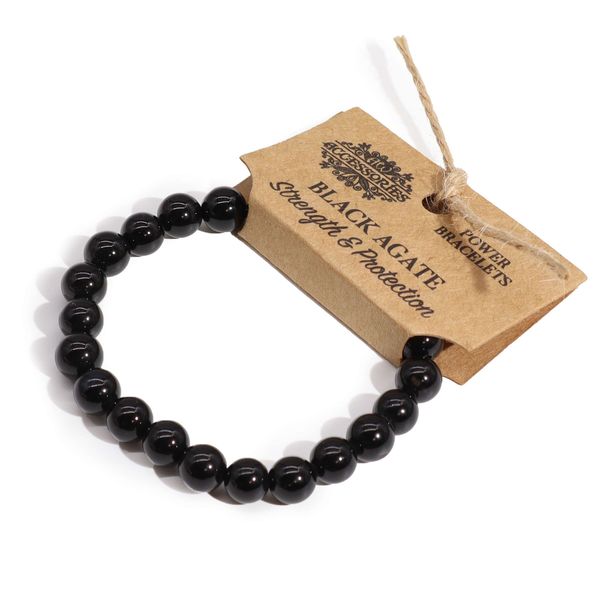 Pulsera de Energía - Ágata negra