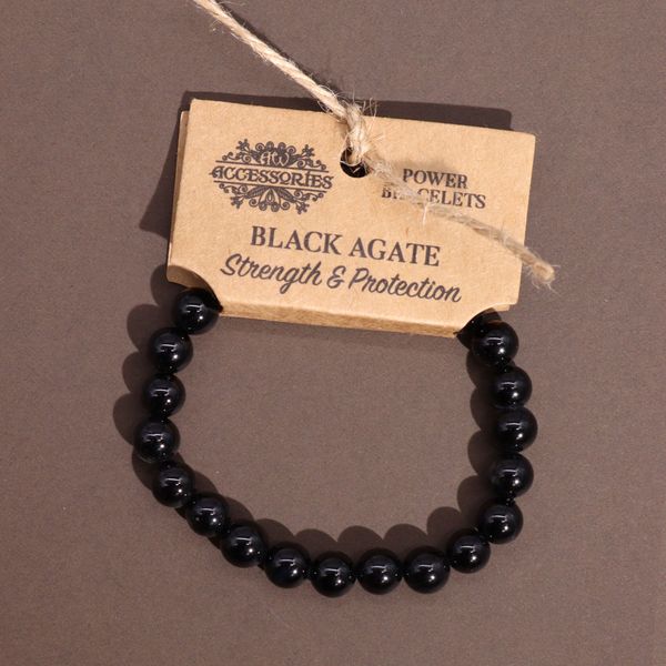 Pulsera de Energía - Ágata negra