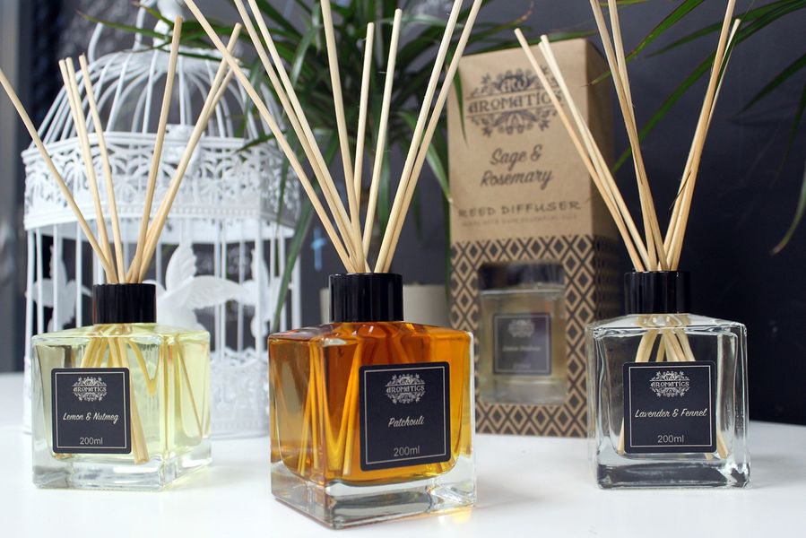 Difusor de Varillas con Aceites Esenciales - Verbena de Limon