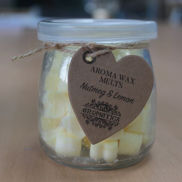 Cera Aromática - Nuez moscada y limón