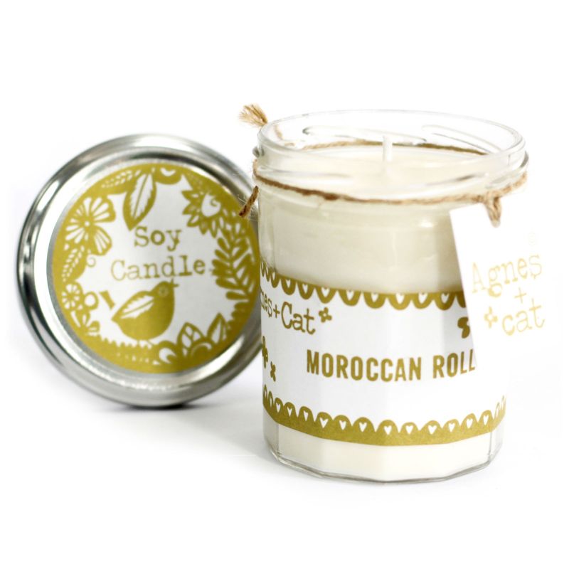 Vela en Bote Cristal - Moroccan Roll