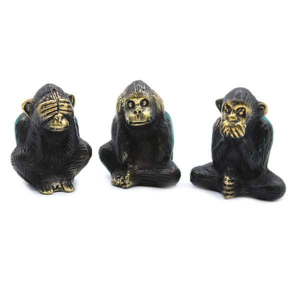 Juego de 3 - See No Evil, etc. - Monos