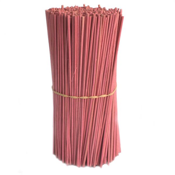 Varillas difusoras de caña rosa -25cm x 3mm - 500gms
