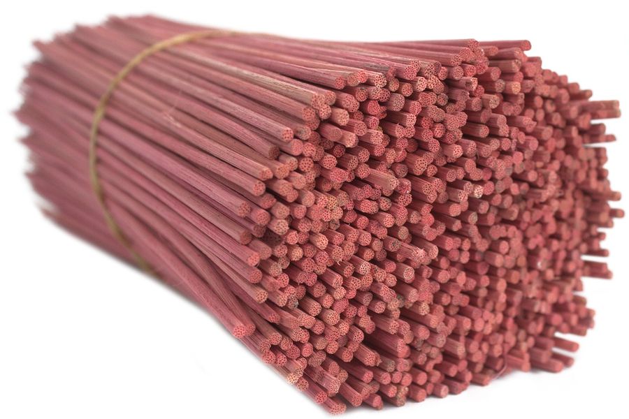 Varillas difusoras de caña rosa -25cm x 3mm - 500gms