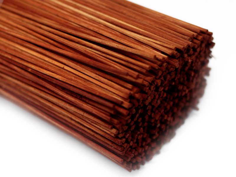 Difusor de caña marrón oscuro -25cm x 3mm - 500gms