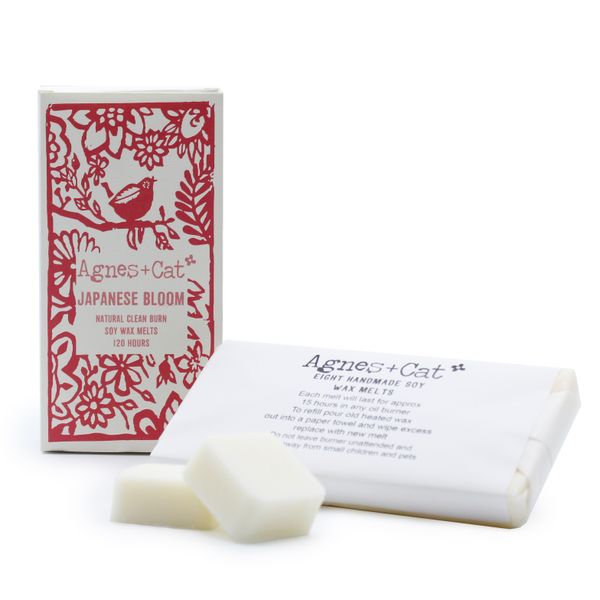 Caja de 8 Ceras Aromáticas - Flor Japonesa