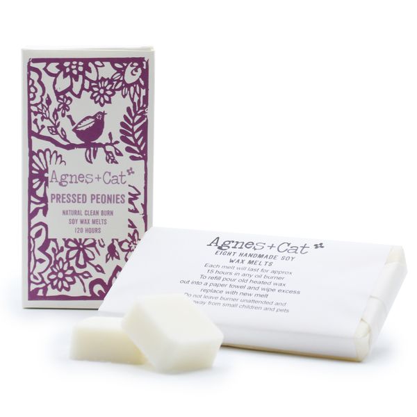 Caja de 8 Ceras Aromáticas - Peonía Presionada