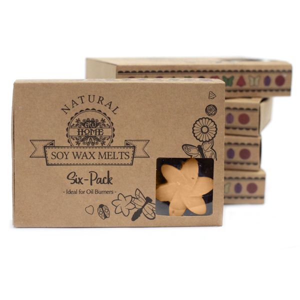 Cajas de 6 Ceras de Soja -Jazmín