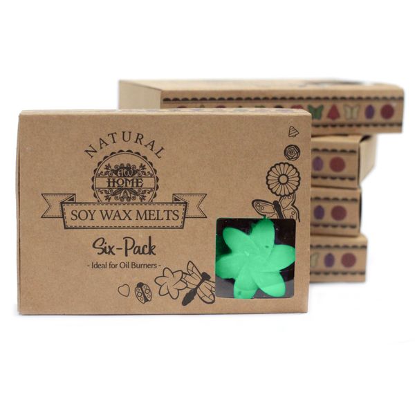 Cajas de 6 Ceras de Soja - Jardín escondido