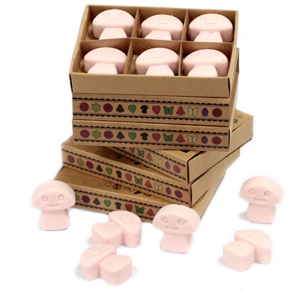 Cajas de 6 Ceras de Soja- Sándalo