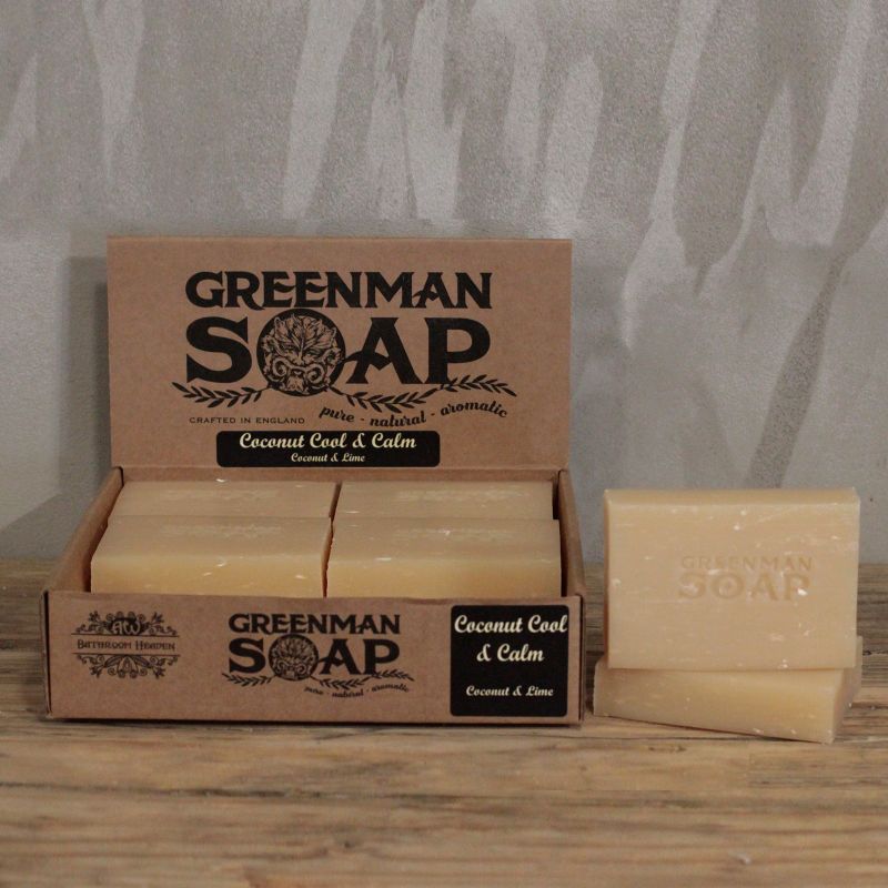 Jabones Greenman 100g - Coco fresco y tranquilo