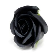 Flores manualidades deco mediana - negra