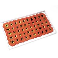 Flores girasol manualidades deco mediana - naranja