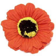 Flores girasol manualidades deco mediana - naranja
