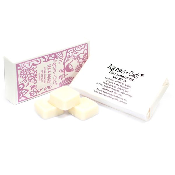 Caja de 8 Ceras Aromáticas - Té + Rosas