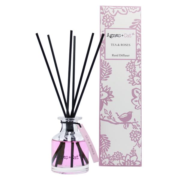 Caja de Difusores de varillas de 140 ml - Tea & Rosas