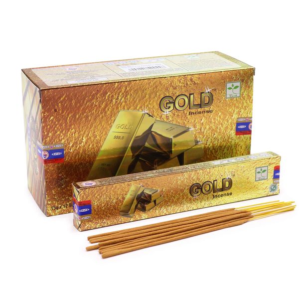 Varillas de Incienso Satya 15gm - Oro