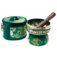 Mini Cuencos tibetanos Set de Regalo - Verde