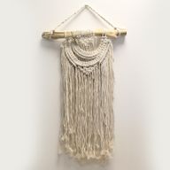 Tapices de Macramé - Tres olas