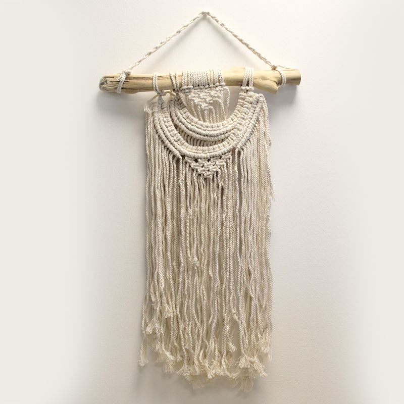 Tapices de Macramé - Tres olas