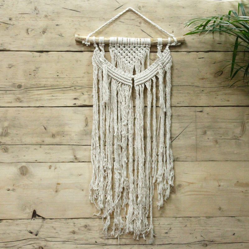 Tapices de Macramé - Fuerza de la naturaleza