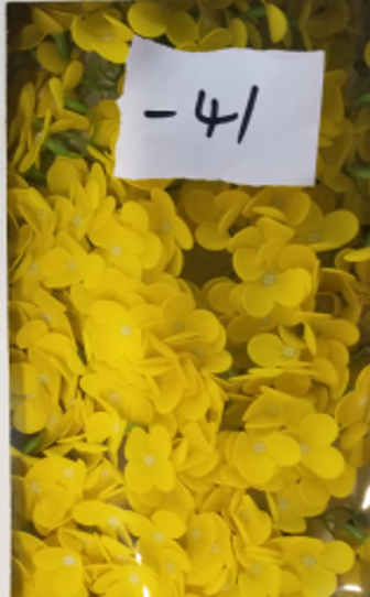Flores de Jabón Manualidades - Jacinto - amarilla
