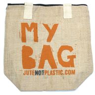 Bolsas de yute ecológico - Mi bolsa - (4 diseños surtidos)