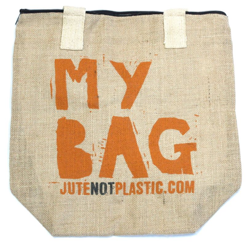 Bolsas de yute ecológico - Mi bolsa - (4 diseños surtidos)