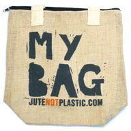 Bolsas de yute ecológico - Mi bolsa - (4 diseños surtidos)