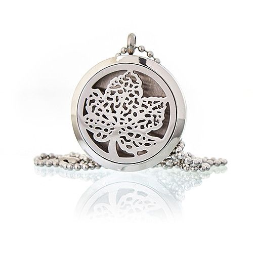 Collares difusores de aromaterapia 30mm - Hoja