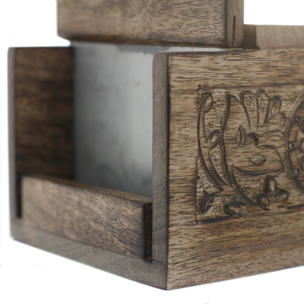 Cortador de estilo antiguo de madera de mango para jabón