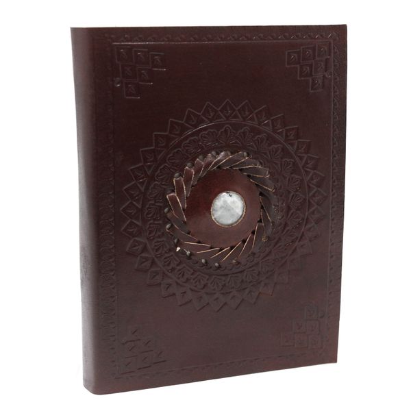 Cuaderno de Cuero Piedra de la Luna