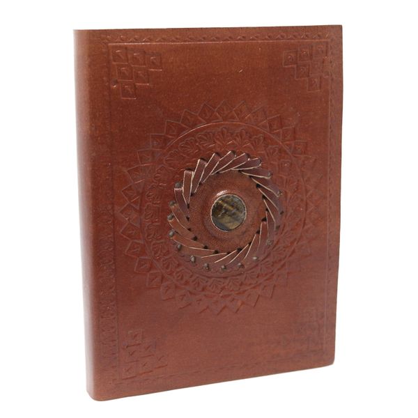 Cuaderno de Cuero Ojo de tigre