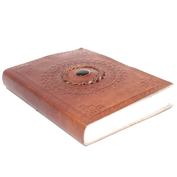Cuaderno de Cuero Onix Negro