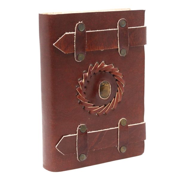 Cuaderno de Cuero Ojo de Tigre