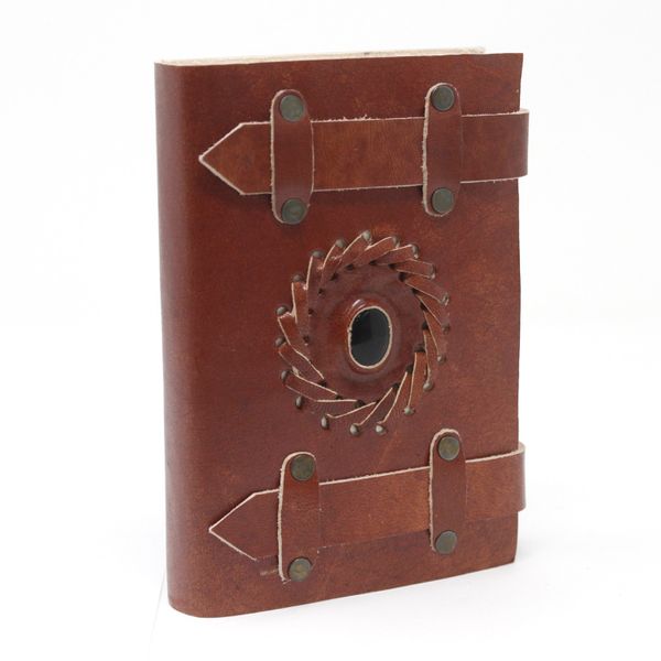 Cuaderno de Cuero Onix Negro