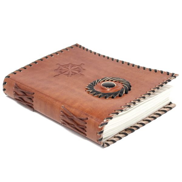 Cuaderno de Cuero Onix Negro