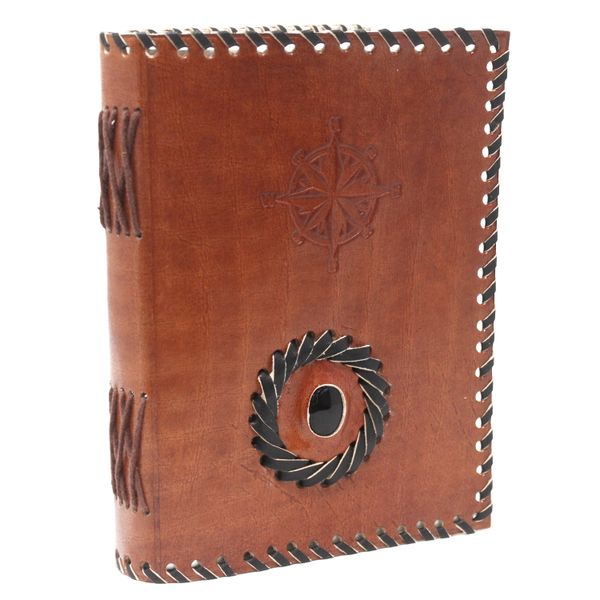 Cuaderno de Cuero Onix Negro