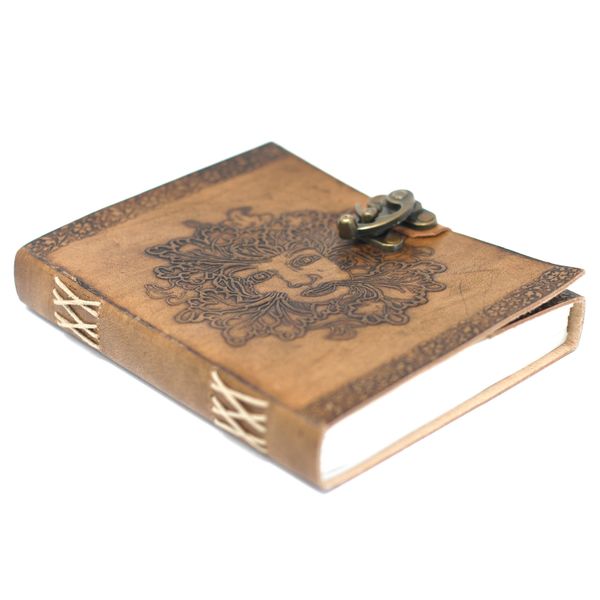 Cuaderno de Cuero - Hombre Verde (Greenman)