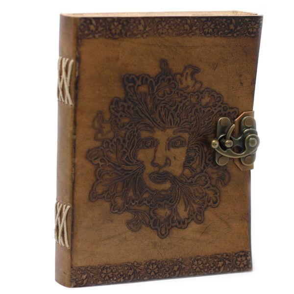 Cuaderno de Cuero - Hombre Verde (Greenman)