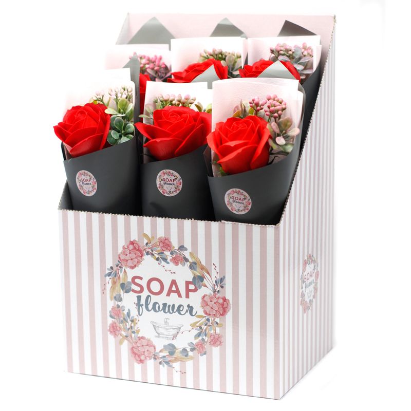 Flores de Jabón - Ramo de rosas