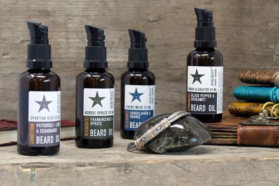 Aceite para la Barba 50ml- Spartan Hero - ¡Estado!