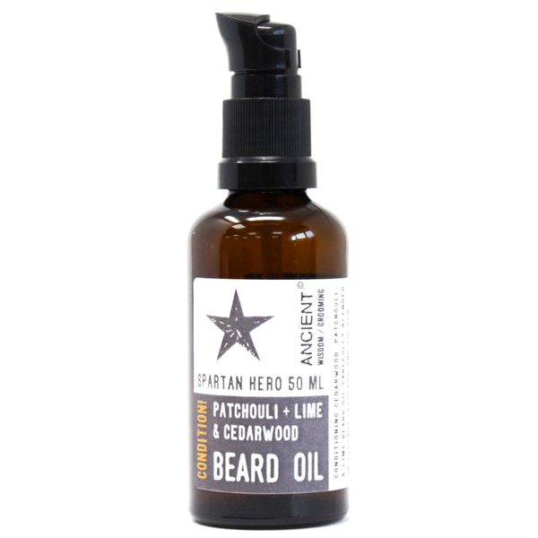 Aceite para la Barba 50ml- Spartan Hero - ¡Estado!