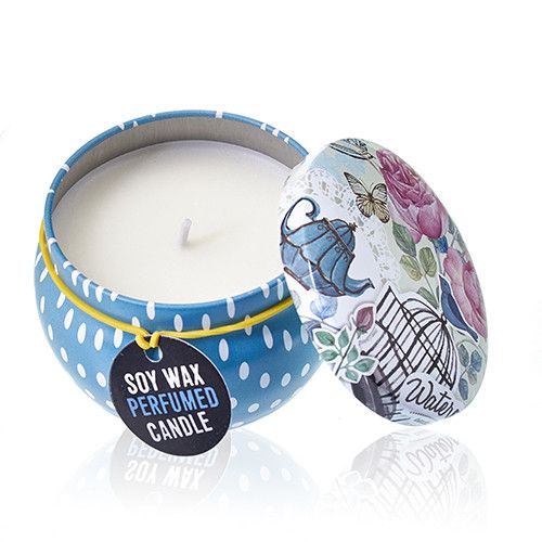 Velas artisticas de Hojalata - Fin de semana arisiano - Peonías
