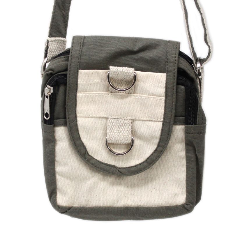 Bolsas de viaje de algodón natural - Carbón