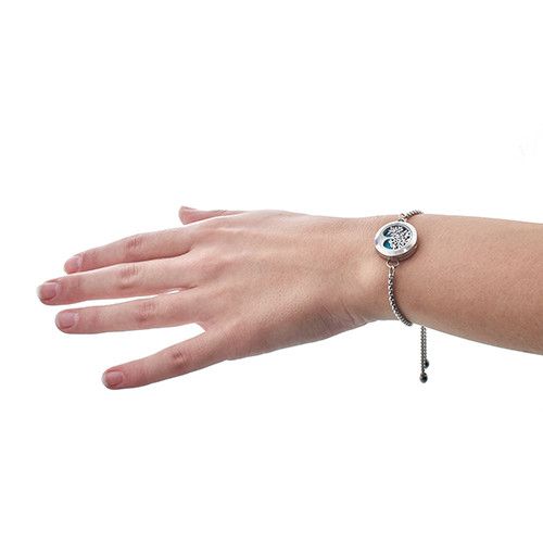 Pulsera de Cadena de Aromaterapia - Árbol de la Vida - 20mm