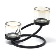 Candelabro de Hierro - Dolble- 2 Tazas