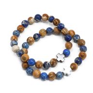 2 Pulseras con Piedras Preciosas-Support-Piedras Preciosas Del Arco Iris